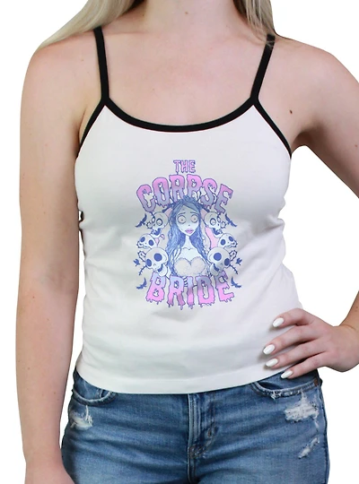 Corpse Bride Emily Womens Cami
