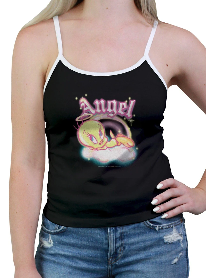 Looney Tunes Tweety Bird Angel Womens Cami