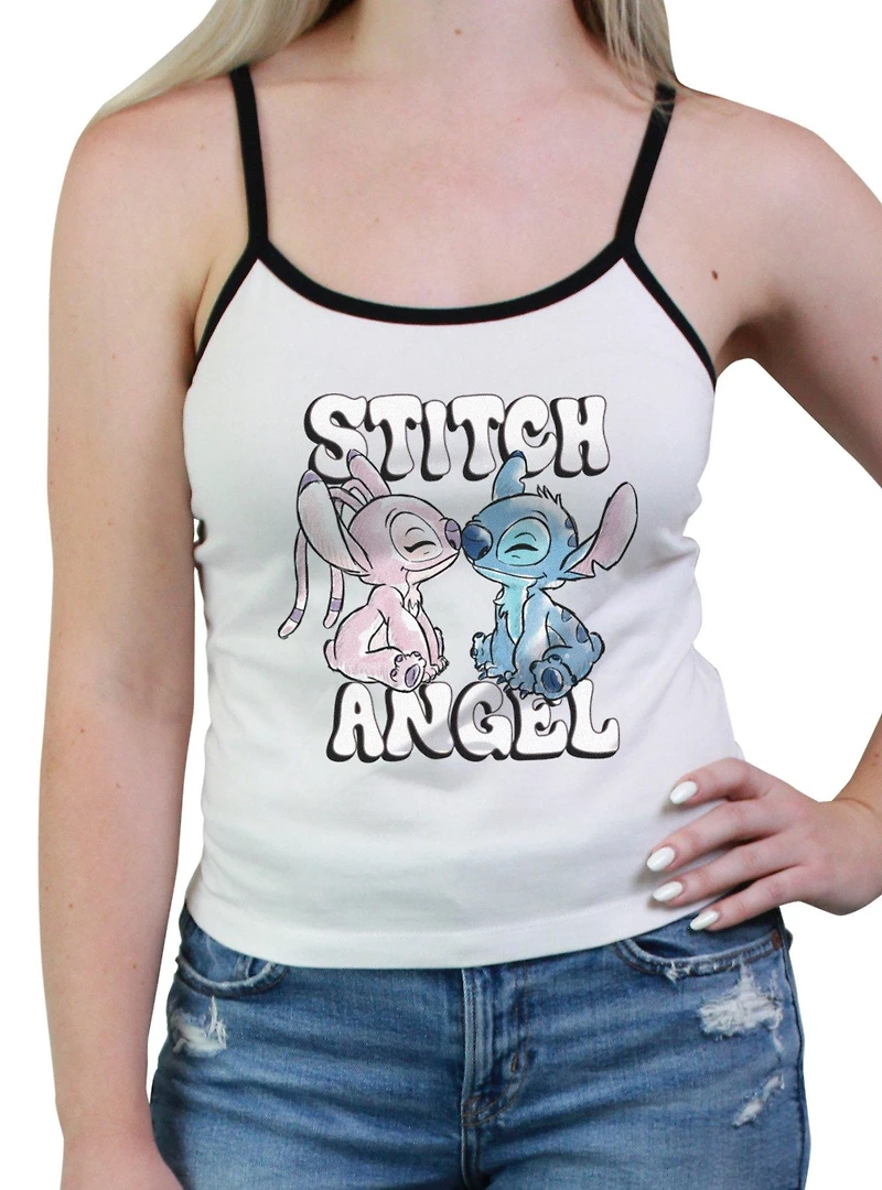 Disney Lilo & Stitch Angel Love Womens Cami