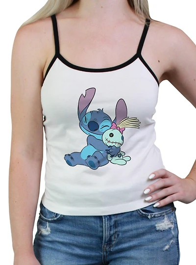Disney Lilo & Stitch Hugging Scrump Womens Cami