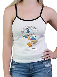 Disney Donald Duck Angry Jump Womens Cami