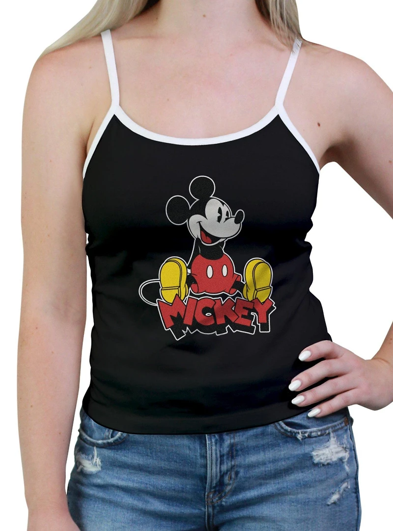 Disney Mickey Mouse Vintage Womens Cami