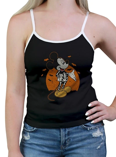 Disney Mickey Mouse Spooky Bats Womens Cami