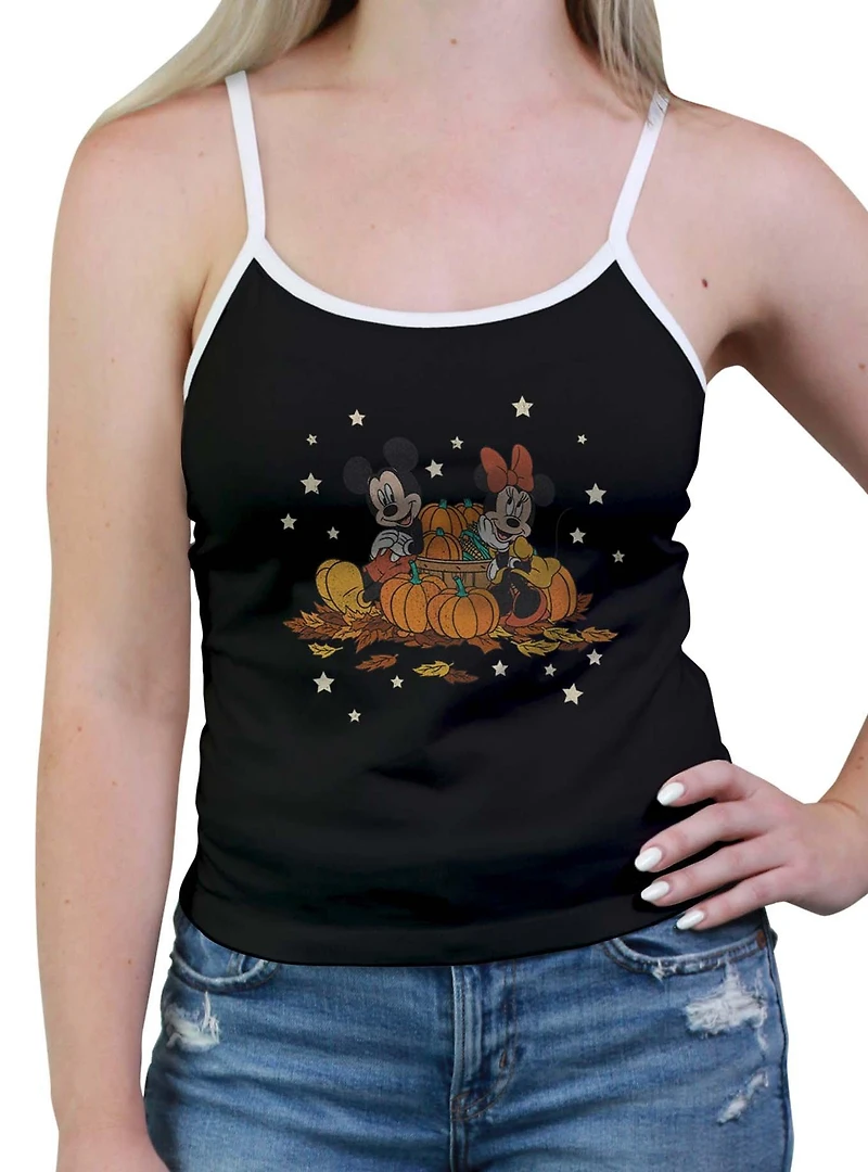 Disney Mickey Mouse Pumpkin Picking Womens Cami