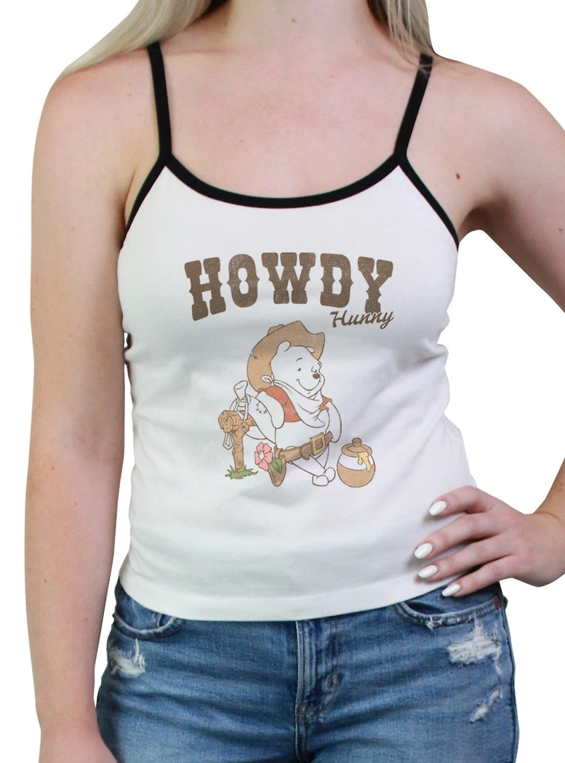 Disney Winnie The Pooh Howdy Hunny Womens Cami