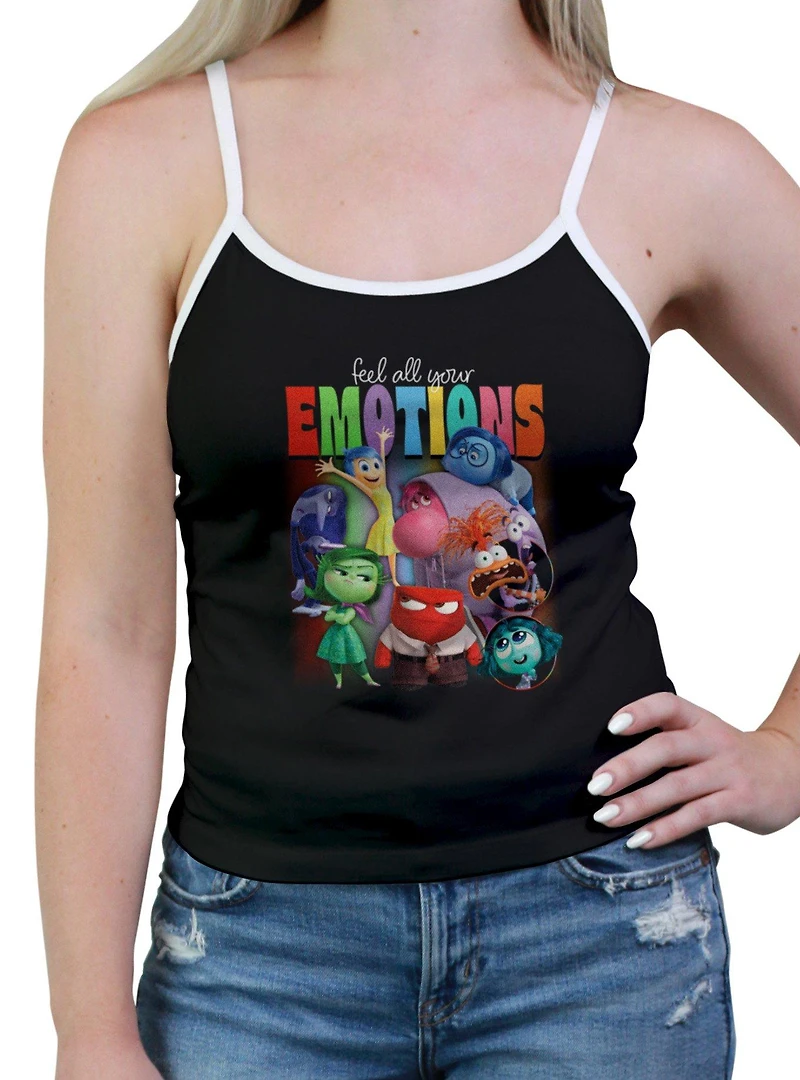 Disney Pixar Inside Out 2 Feel Your Emotions Womens Cami