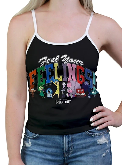Disney Pixar Inside Out 2 Feel Your Feelings Womens Cami