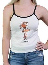 Disney Pixar Inside Out 2 Anxiety I'm Fine Womens Cami