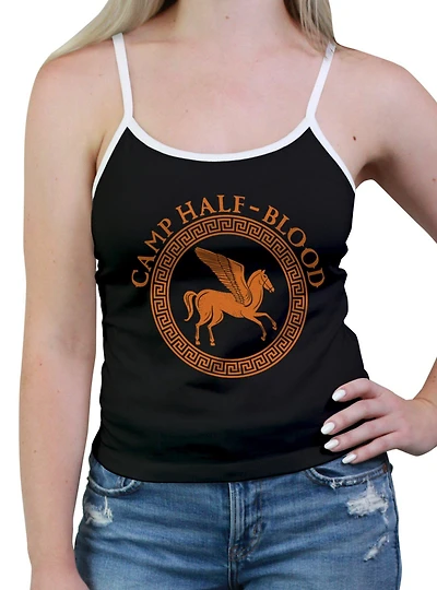Percy Jackson Camp Half-Blood Badge Womens Cami
