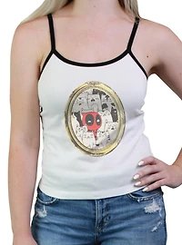 Marvel Deadpool Cats Rule Everything Around Me Womens Cami