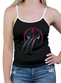 Marvel Deadpool & Woverine Claw Logo Womens Cami