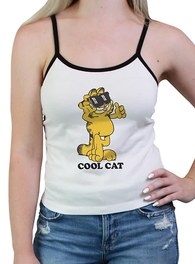 Garfield Cool Cat Womens Cami