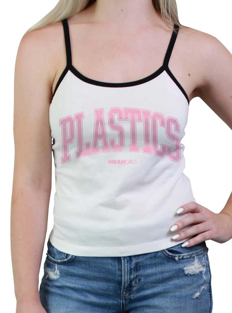 Mean Girls Plastic Collegiate Womens Cami