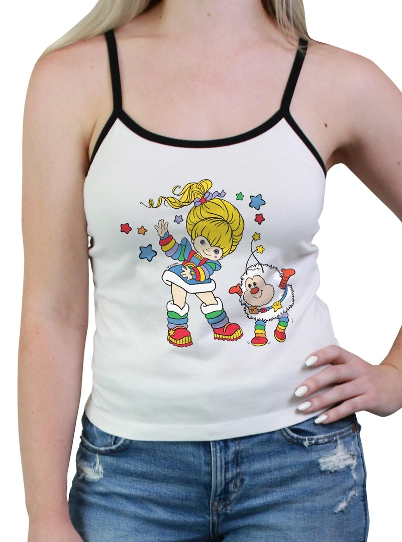 Rainbow Brite And Twink Womens Cami