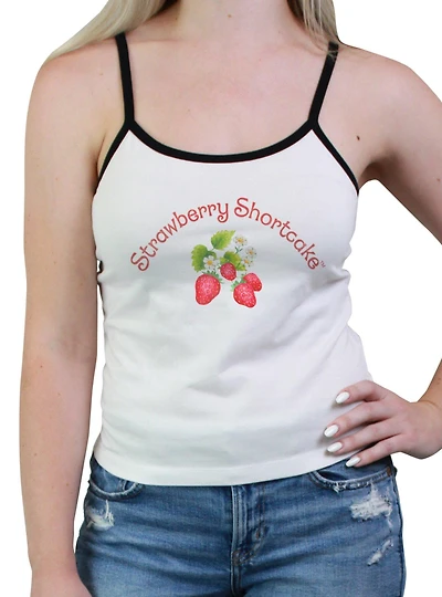 Strawberry Shortcake Logo Simple Womens Cami