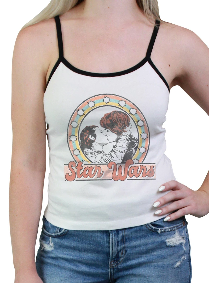 Star Wars Han Solo & Princess Leia Kiss Womens Cami