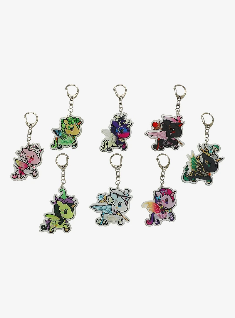 tokidoki Fairy Unicorno Blind Assorted Keychain