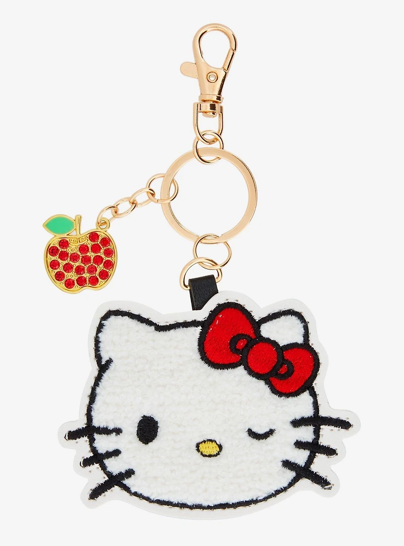 Sanrio Hello Kitty Winking Sherpa Keychain — BoxLunch Exclusive