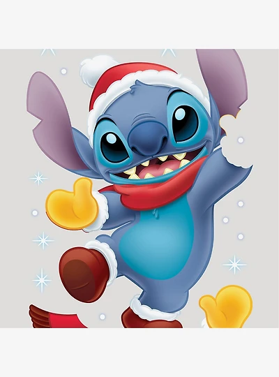 Disney Lilo & Stitch Santa Stitch Wall Decals