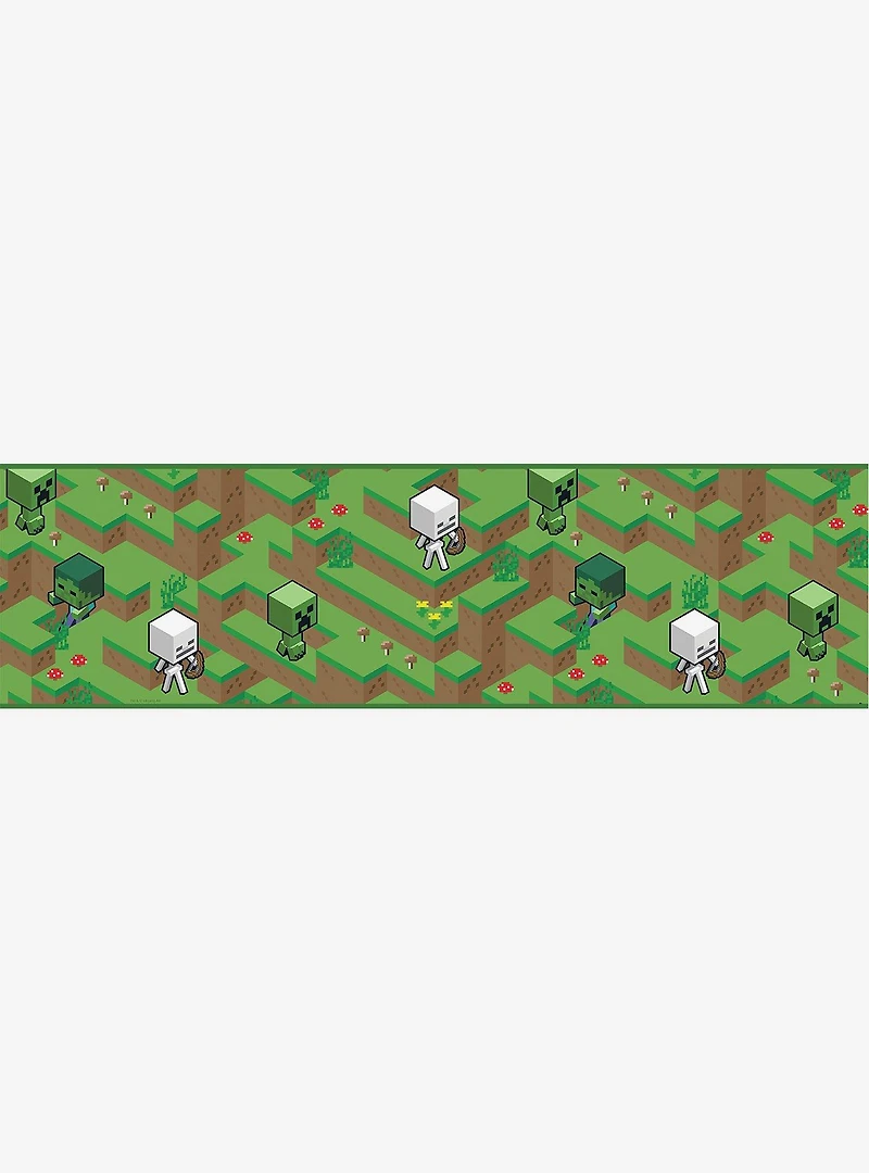 Minecraft Hillside Peel & Stick Border