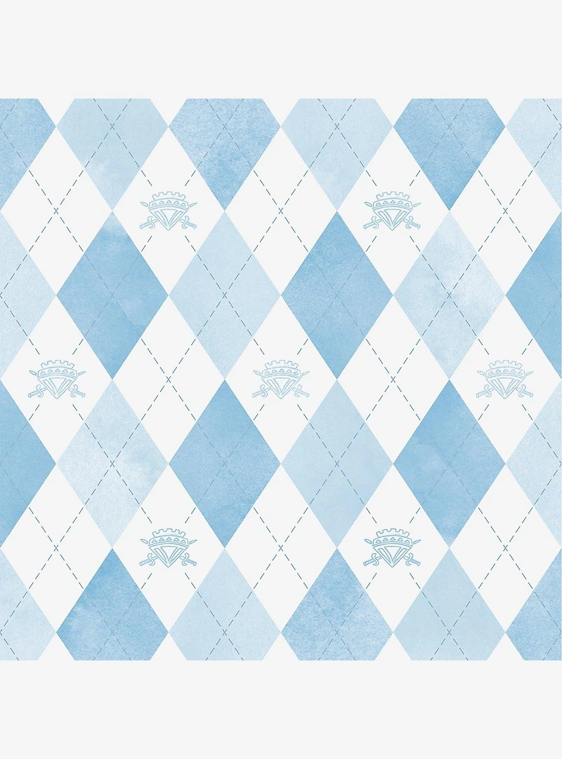 Disney Descendants: The Rise of Red Chloe Crown Argyle Peel & Stick Wallpaper