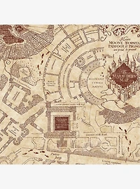 Harry Potter Marauder's Map Peel & Stick Wallpaper