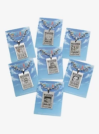 One Piece Wanted Poster Blind Box Necklace