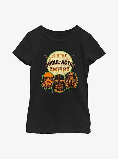 Star Wars Join The Ghoulactic Empire Youth Girls T-Shirt