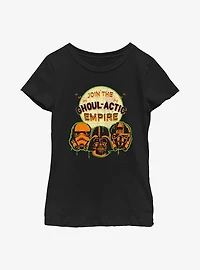 Star Wars Join The Ghoulactic Empire Youth Girls T-Shirt