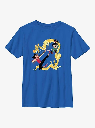 Wreck-It Ralph Fight Mulan Youth T-Shirt