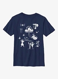 Disney Princesses Aladdin Things Youth T-Shirt