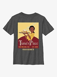 Disney Princesses Tianas Place Beignets Youth T-Shirt