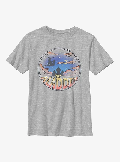 Disney Princesses Aladdin Circle Youth T-Shirt