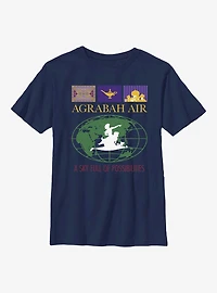 Disney Princesses Aladdin Agrabah Air Youth T-Shirt