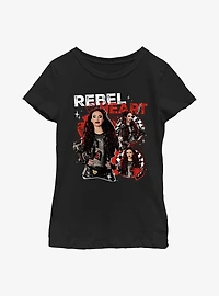 Descendants Red Rebel Youth Girls T-Shirt