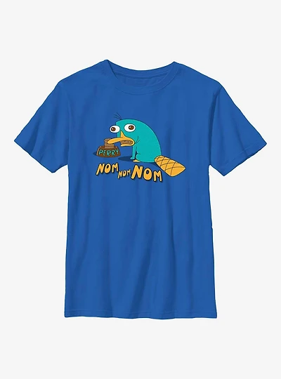 Phineas And Ferb Num Nums Youth T-Shirt