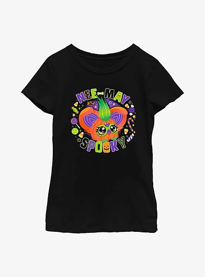Furby Nee May Spooky Youth Girls T-Shirt