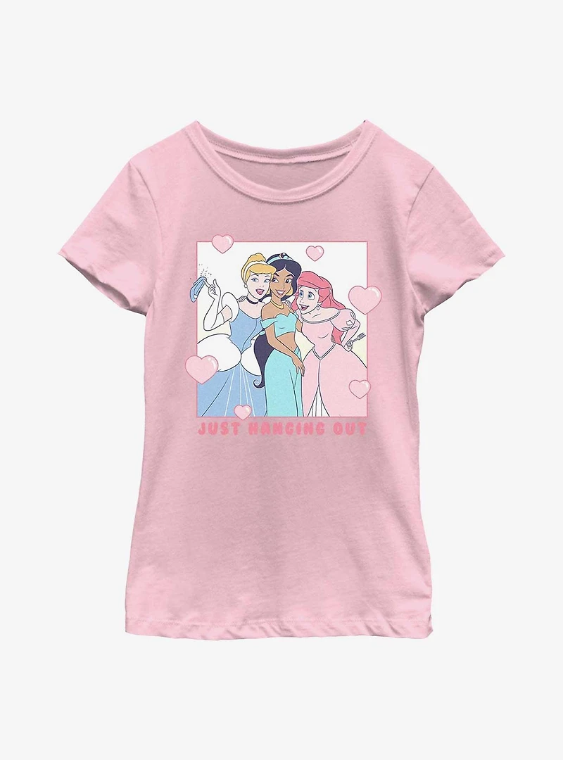 Disney Princesses Just Hanging Princess Youth Girls T-Shirt