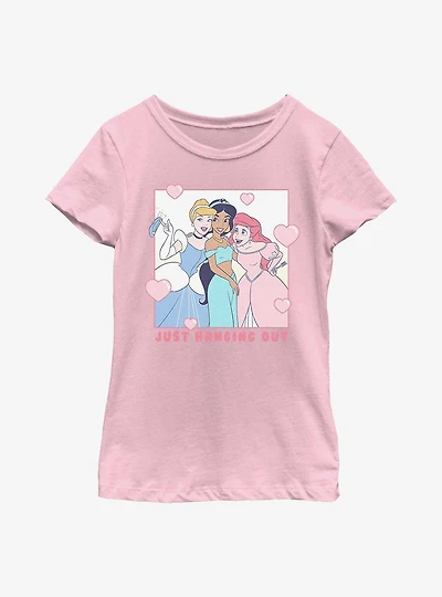 Disney Princesses Just Hanging Princess Youth Girls T-Shirt