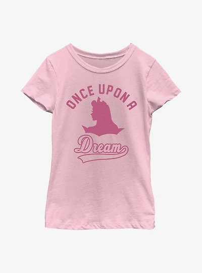 Disney Princesses Aurora Silo Varsity 59 Youth Girls T-Shirt