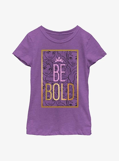 Disney Princesses Be Bold Princess Youth Girls T-Shirt