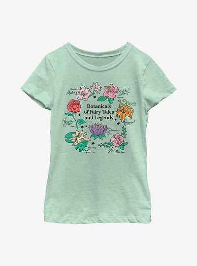 Disney Princesses Botanicals Of Fairy Tales Youth Girls T-Shirt