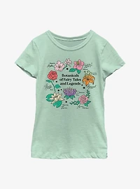 Disney Princesses Botanicals Of Fairy Tales Youth Girls T-Shirt