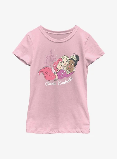 Disney Princesses Choose Kindness Youth Girls T-Shirt