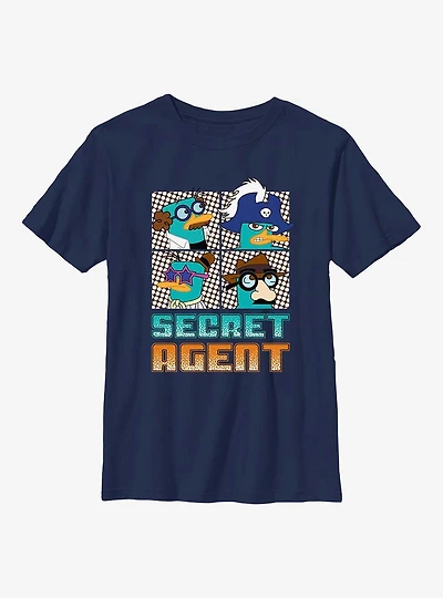 Phineas And Ferb Pop Agent Youth T-Shirt