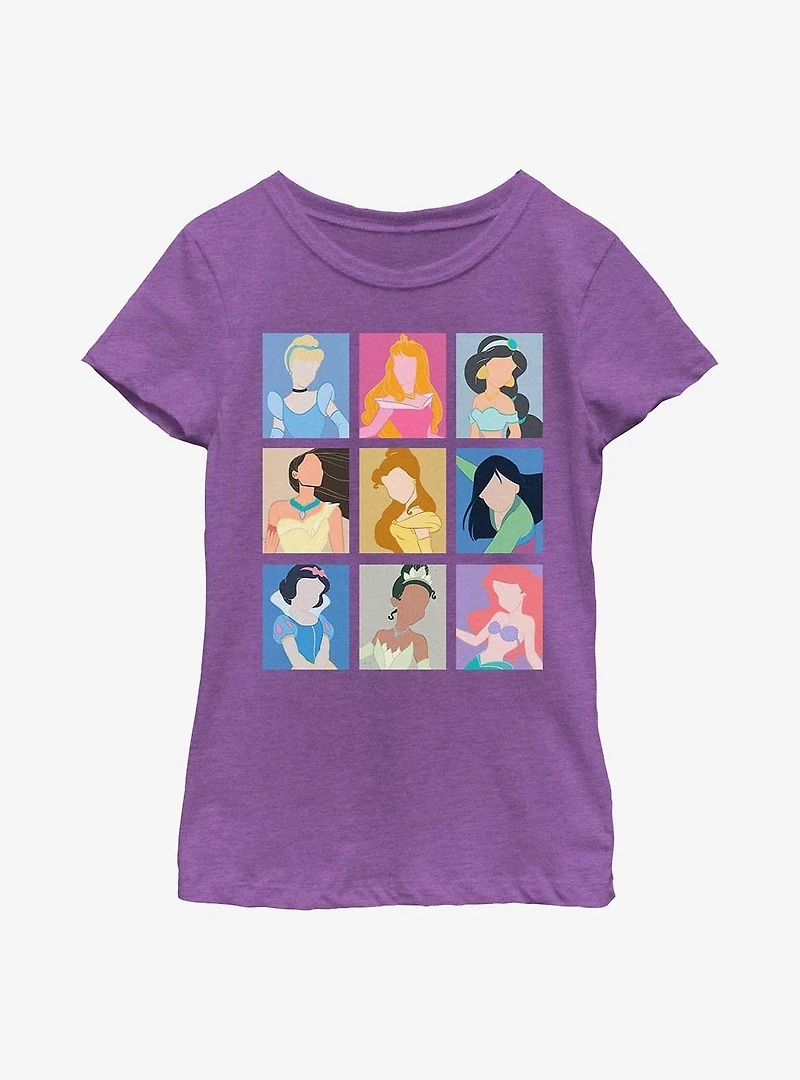 Disney Princesses Princess 9 Youth Girls T-Shirt