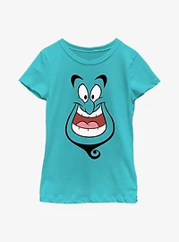 Disney Princesses Happy Face Genie Youth Girls T-Shirt