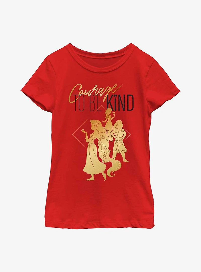 Disney Princesses To Be Kind Youth Girls T-Shirt
