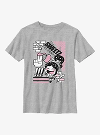 Wreck-It Ralph Vanellope Blocks Youth T-Shirt