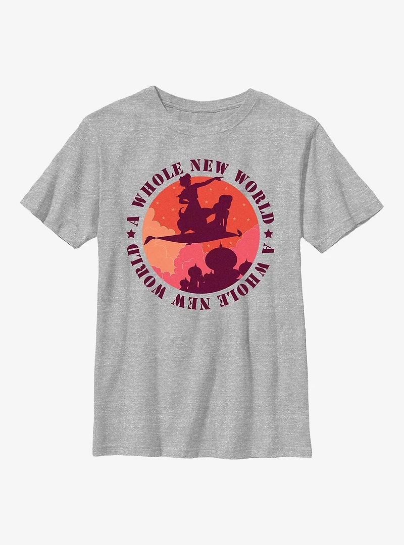 Disney Princesses Whole New World Palace Youth T-Shirt